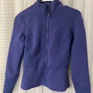 LULULEMON Forme II  Purple Ladies Size Small  Turtle Neck Long Sleeve Mesh S